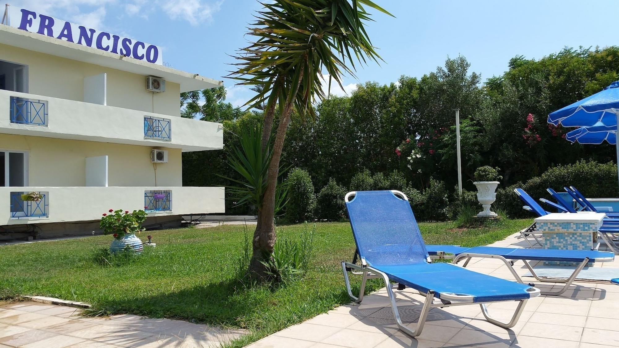 Francisco Beach Hotel Agios Andreas  Bagian luar foto