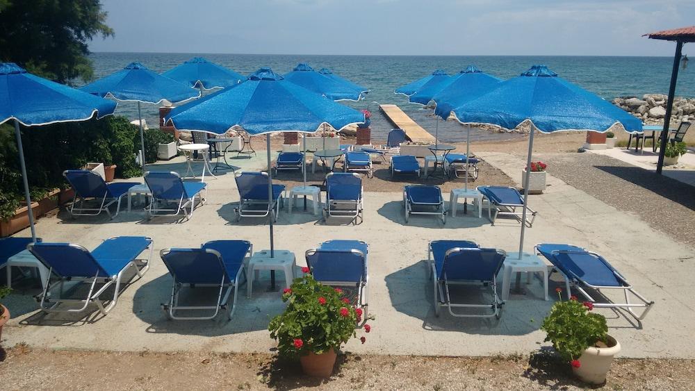 Francisco Beach Hotel Agios Andreas  Bagian luar foto